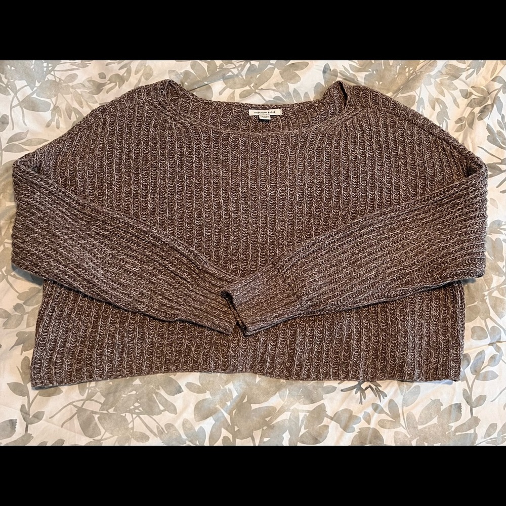 American Eagle Cropped Sweater